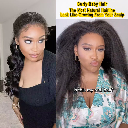 How to Make Baby Hair Edges on a Lace Front Wig