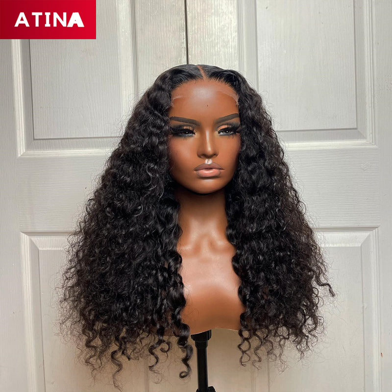 Curly Glueless Wigs 4x4 Lace Closure Wigs Beginner Friendly