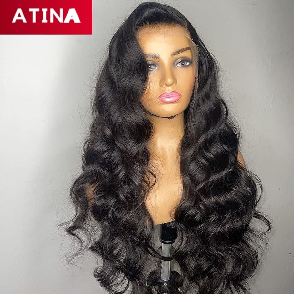 13X4 Crystal HD Lace Body Wave 200% Closure Wigs Melt Skins Glueless
