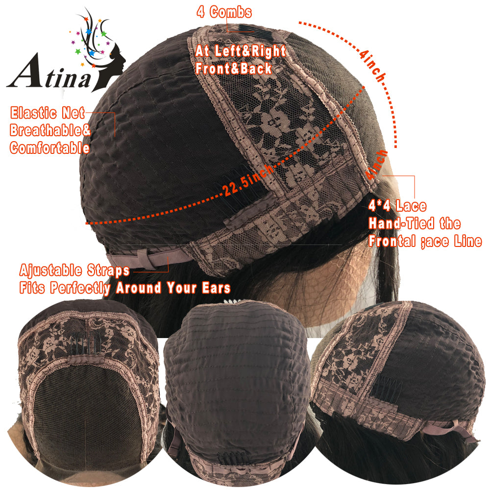 4*4 wig cap