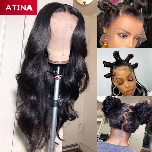 Body Wave Full Lace Human Hair Wigs Pre-plucked With Baby Hair