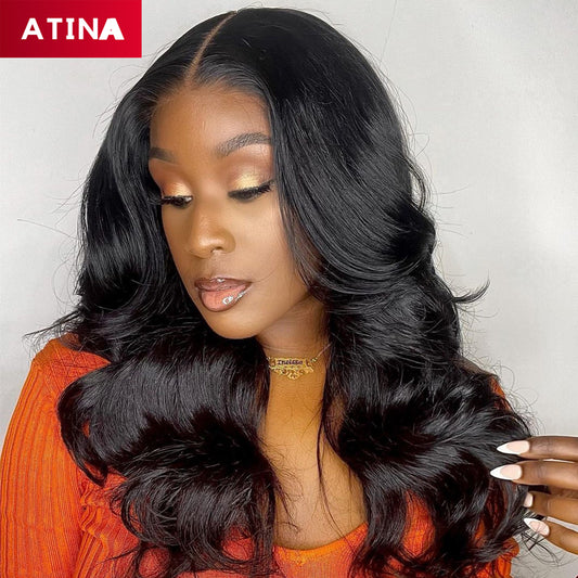Body Wave 5x5 Closure Glueless HD Crystal Lace Wigs 100% Human Hair