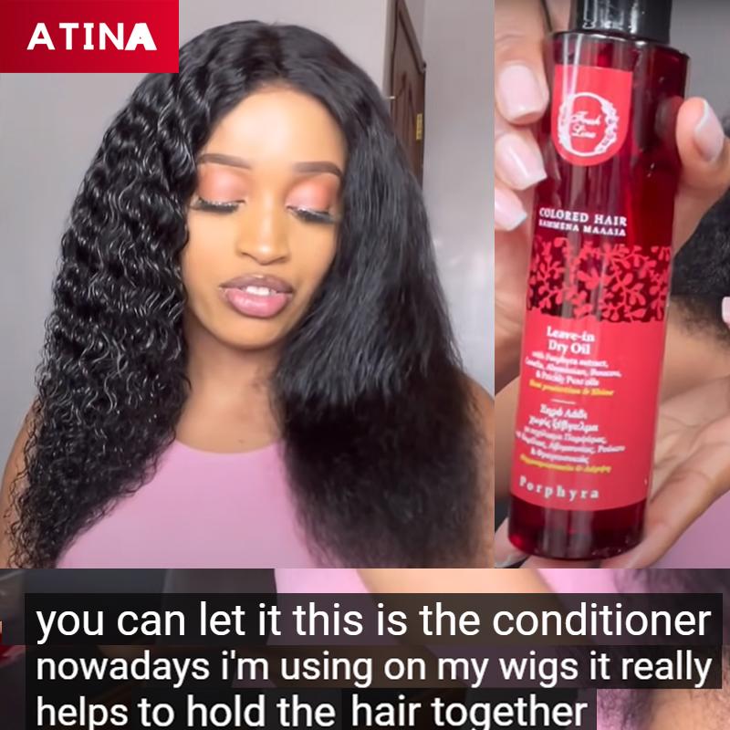 NEW Clear Crystal Lace Ombre Higlight Lace Front Human Hair Wigs Wet & Wavy 2in1 Kinky Straight to Curly