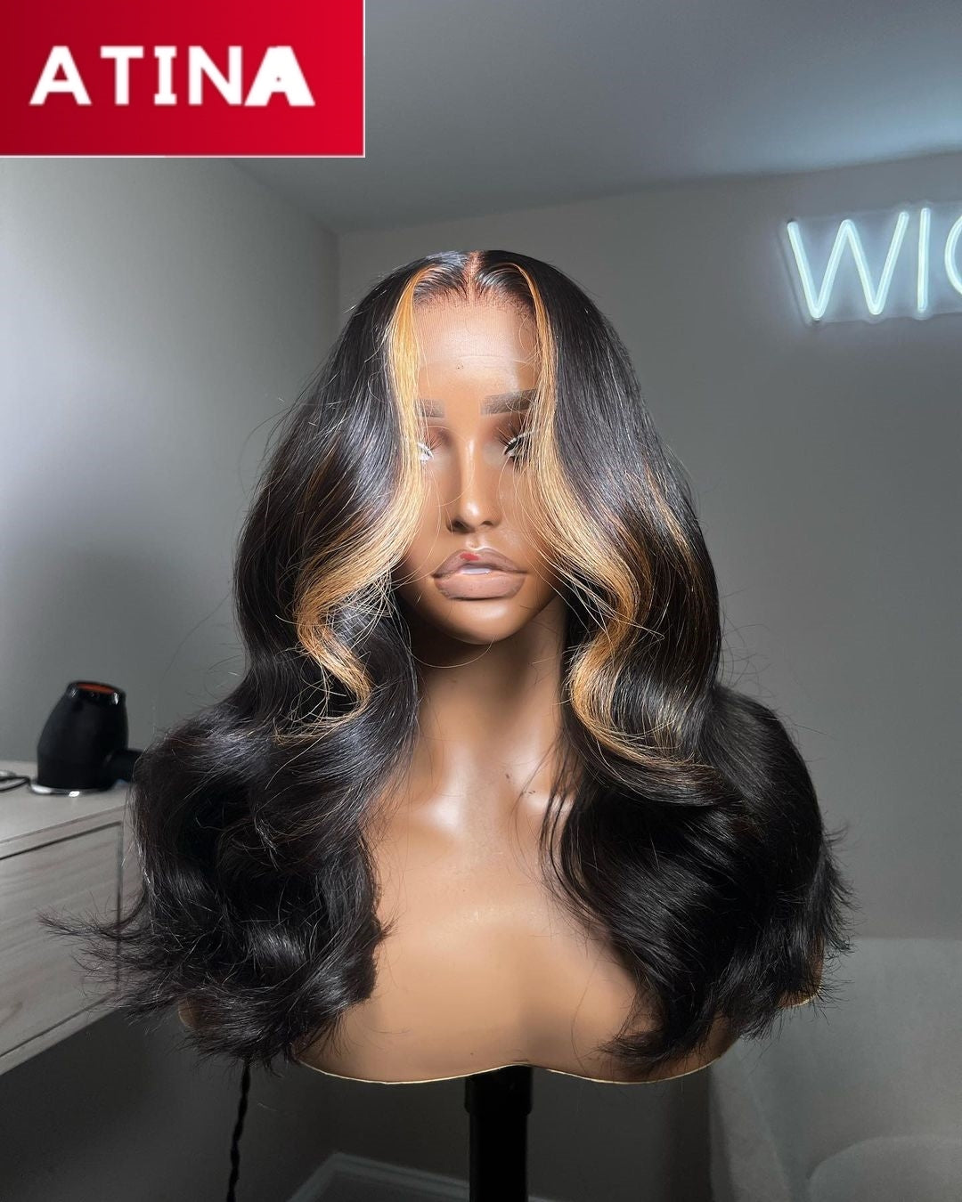 Body Wave Crystal HD 13x4 Lace Front Hair Wig Pre Plucked