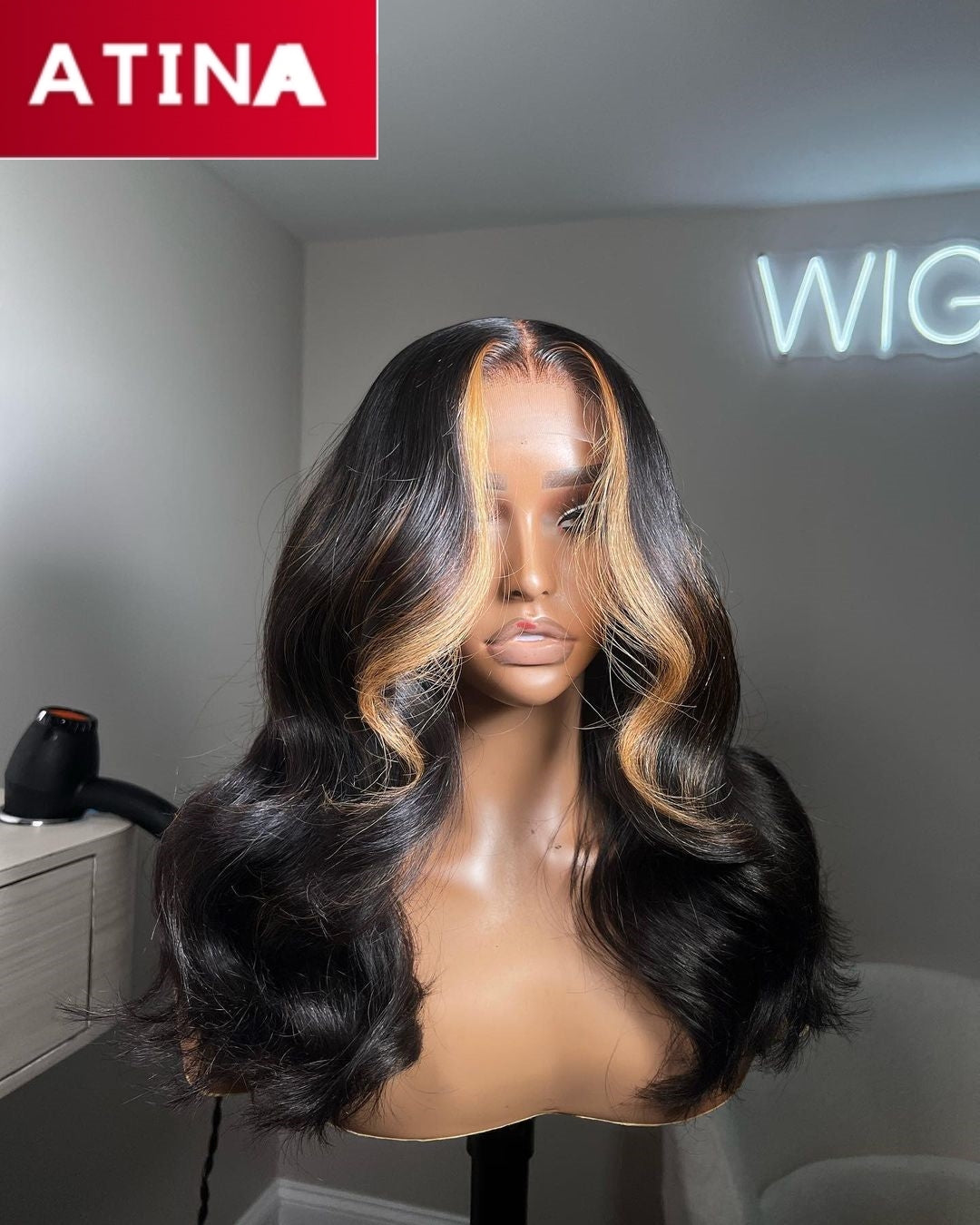 Body Wave Crystal HD 13x4 Lace Front Hair Wig Pre Plucked