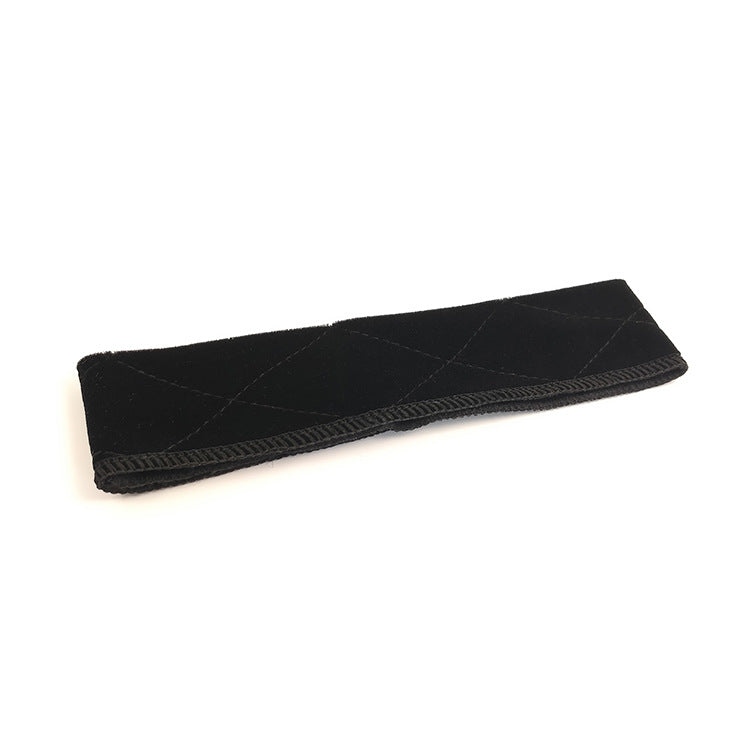 Atina Velvet Wig Grip Band Adjustable Wig Comfort Band Premium Wig Grip Headband Black