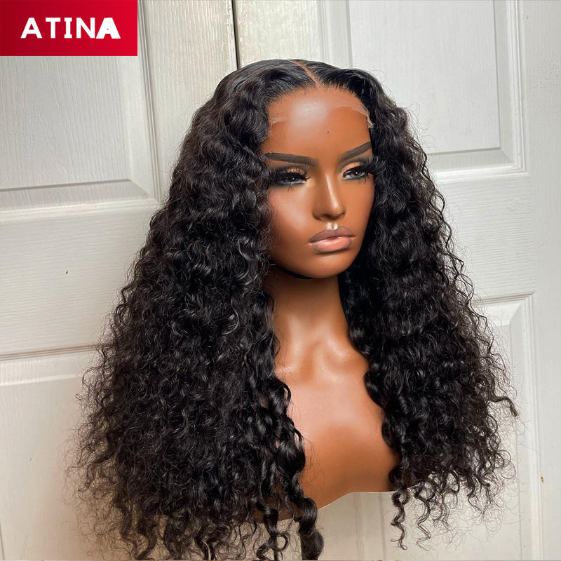 Curly Glueless Wigs 4x4 Lace Closure Wigs Beginner Friendly