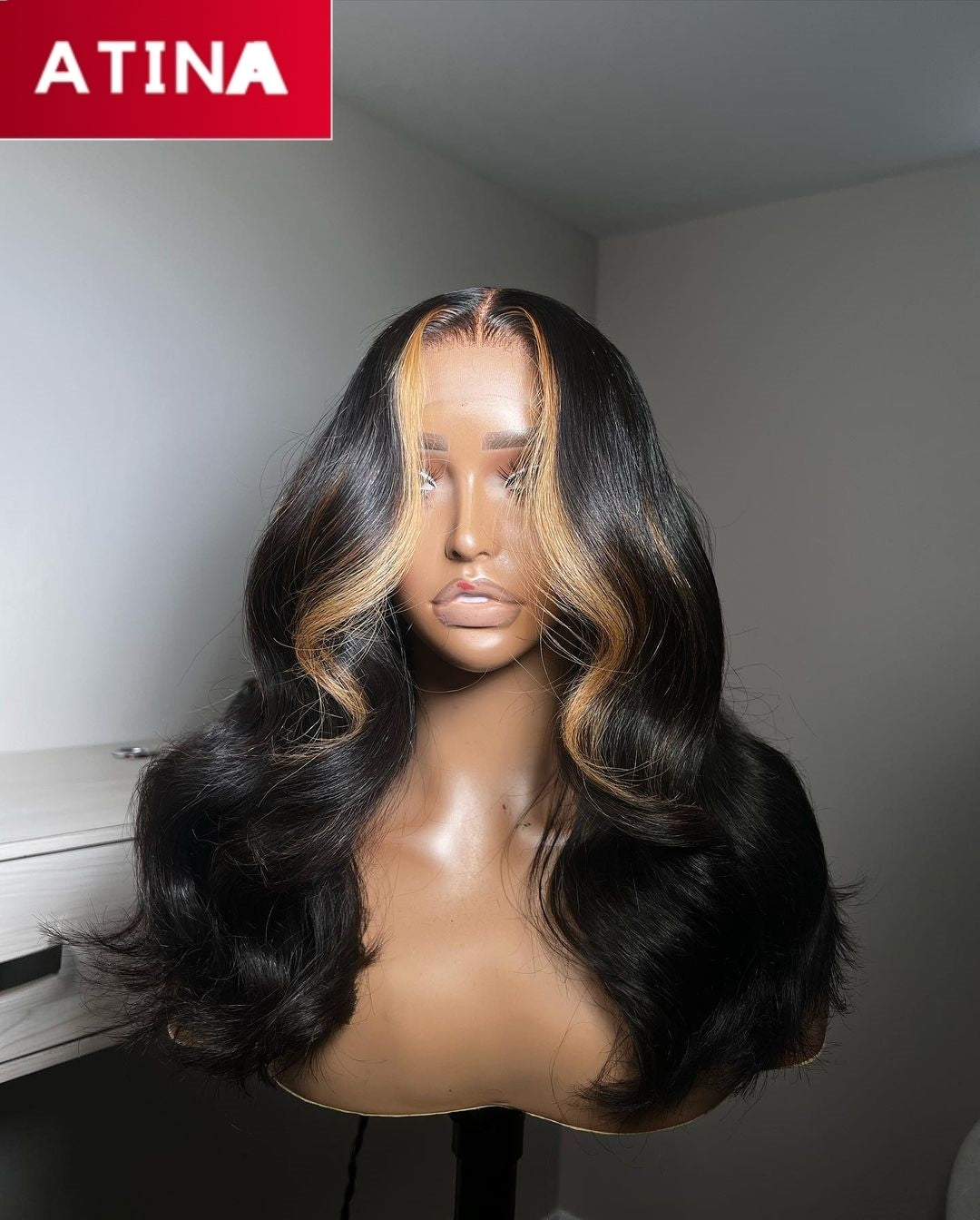 Body Wave Crystal HD 13x4 Lace Front Hair Wig Pre Plucked