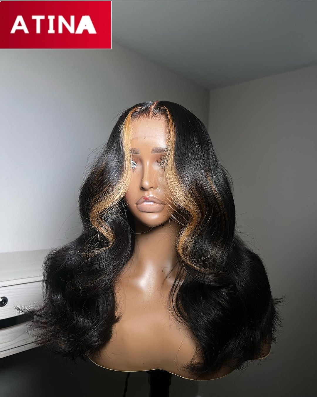 Body Wave Crystal HD 13x4 Lace Front Hair Wig Pre Plucked